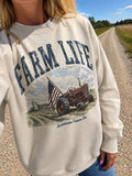 American Farm Company Womens Farm Life Crewneck - WS07