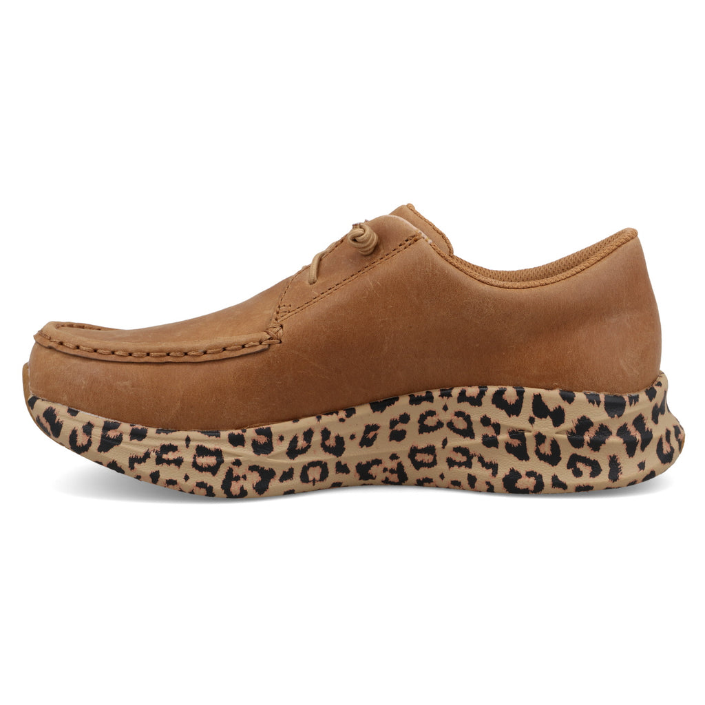 Twisted X Womens Feather X Cider Leopard Sole Western Shoe WCAU028