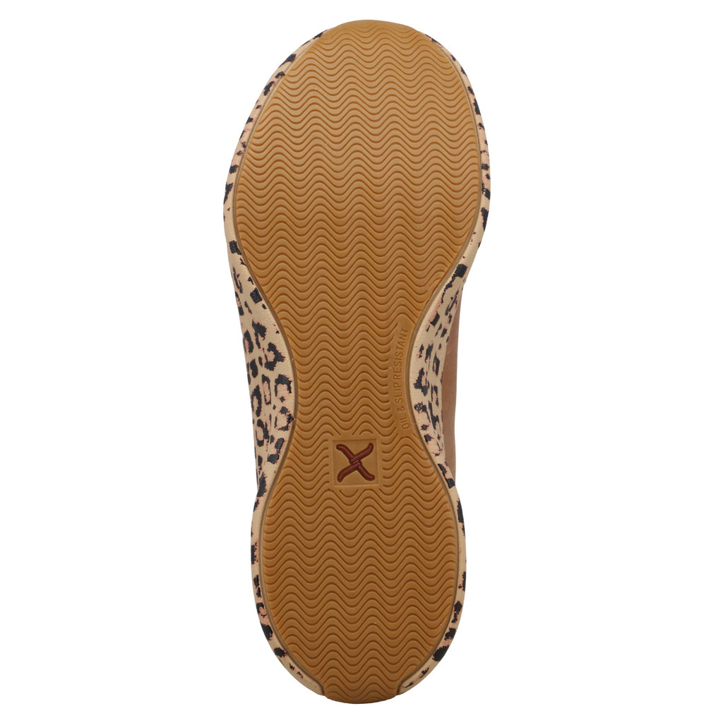 Twisted X Womens Feather X Cider Leopard Sole Western Shoe WCAU028