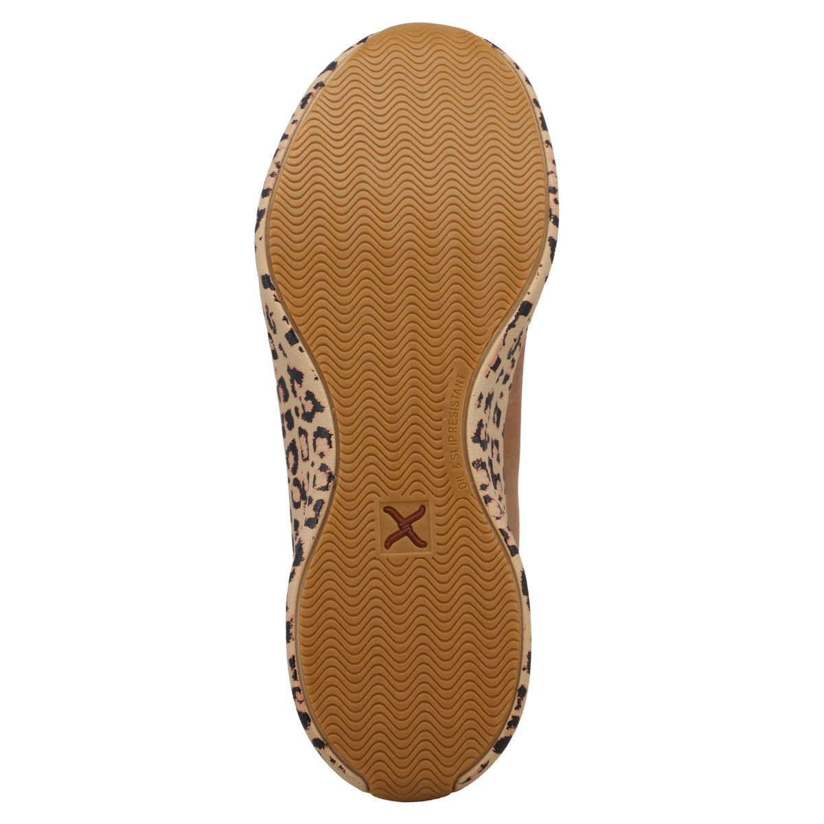 Twisted X Womens Feather X Cider Leopard Sole Western Shoe WCAU028