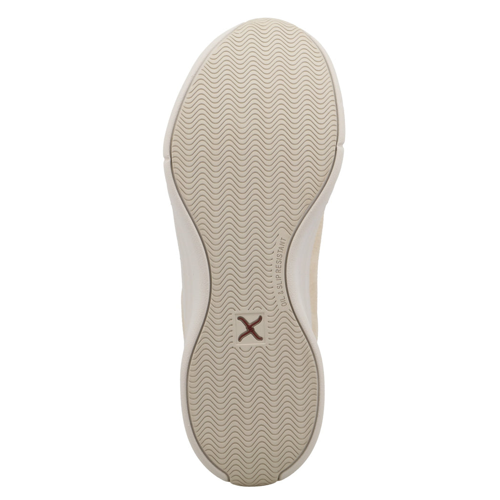 Twisted X Womens Feather X Ivory and Nude Print Sole Western Shoe WCAU035