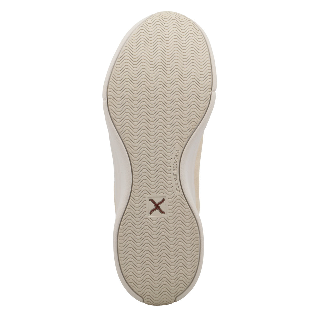 Twisted X Womens Feather X Ivory and Nude Print Sole Western Shoe WCAU035