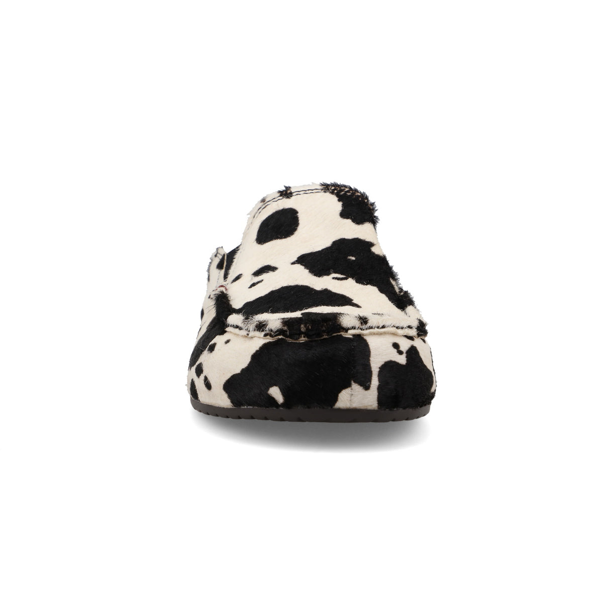 Twisted X Womens Hair-On Black and White Mule WFFM002