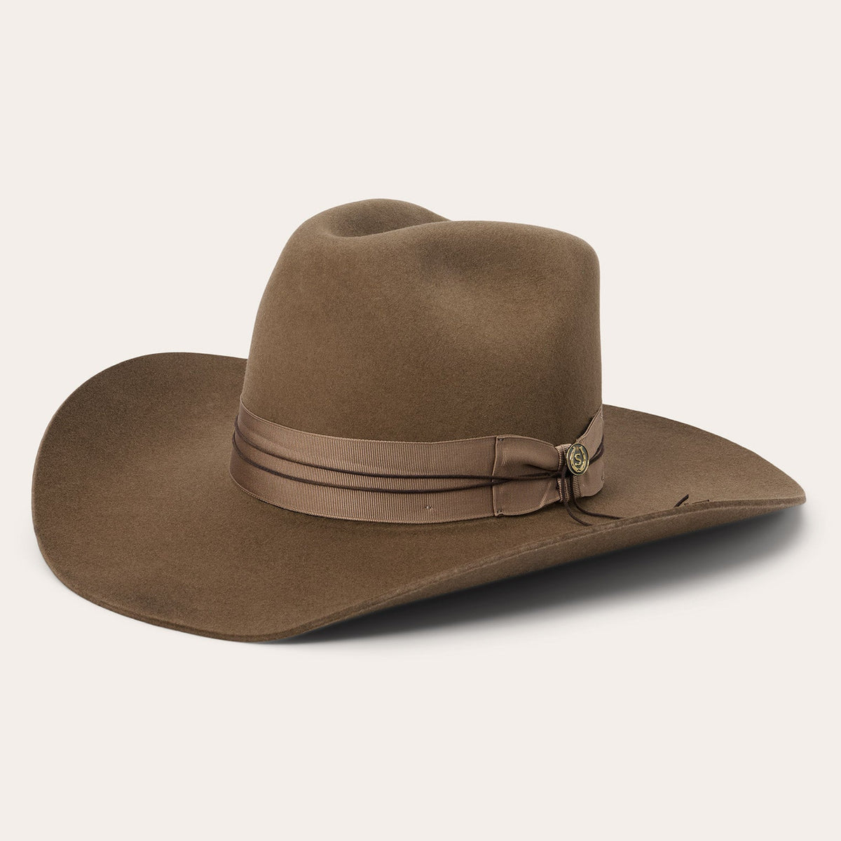 Stetson Enigma Wool Felt Cowboy Hat Pecan-XWENGM-2340P5