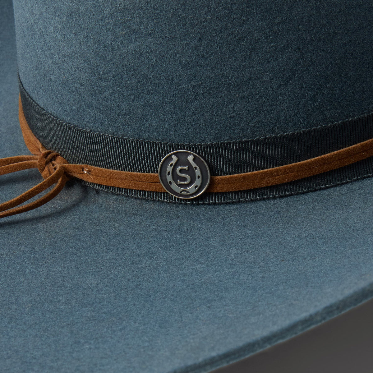 Stetson Gold Creek Wool Felt Cowboy Hat Denim-XWGDCR-9142DM