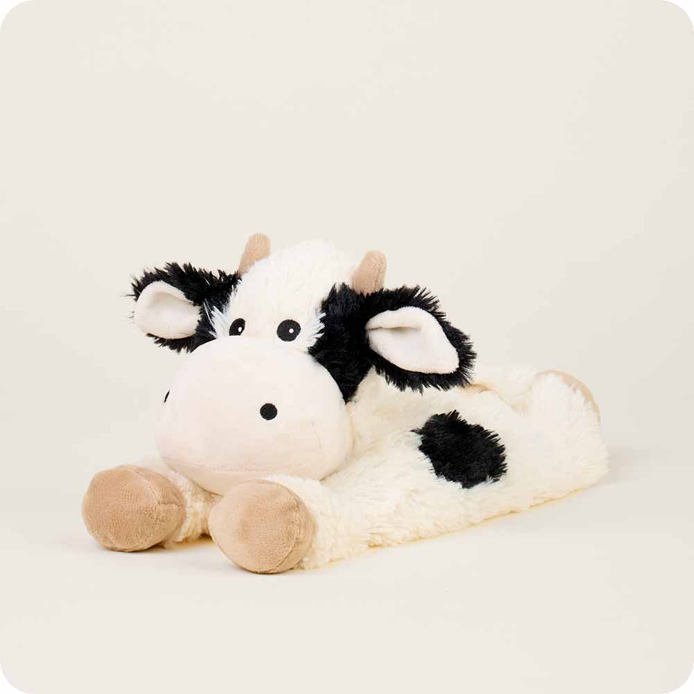 Warmies Laying Down Cow 13" Microwavable Plush view 3