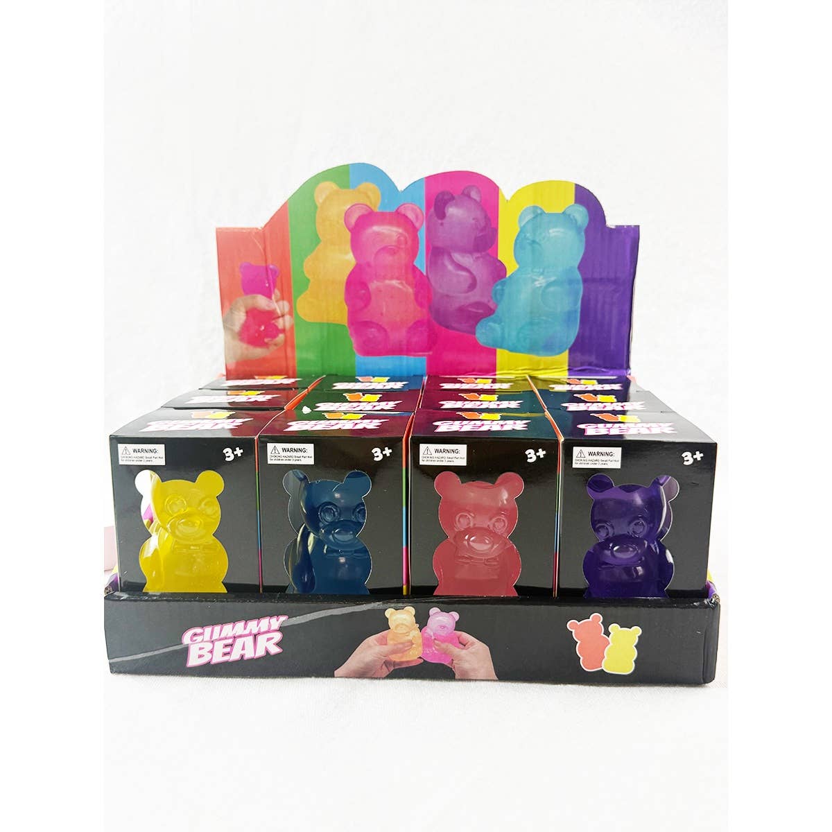 Love And Repeat Kids Large Transparent Gummy Bear Squishy LRMLCT044 - view 9