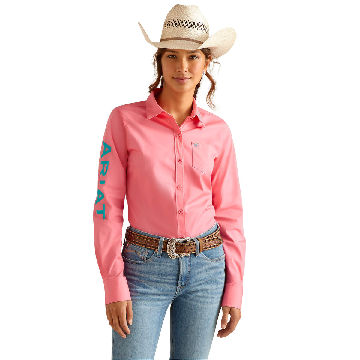Ariat Womens Team Kirby Stretch Shirt 10048752