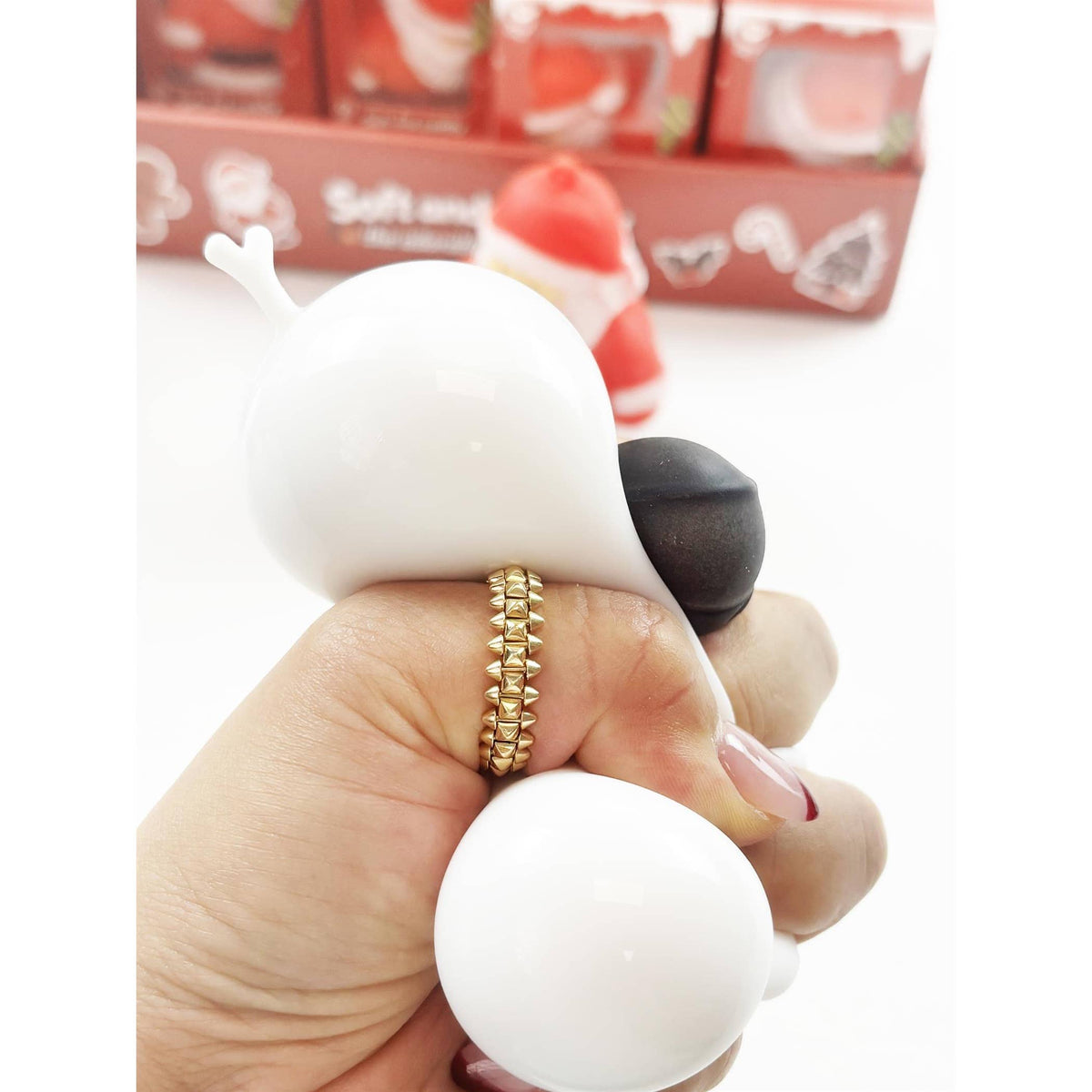 Love And Repeat Kids Christmas Santa And Snowman Squishy LRMLCT074 - view 6