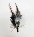 American Hat Makers Feather Hat Accent Ash Grey - 810073-GRY