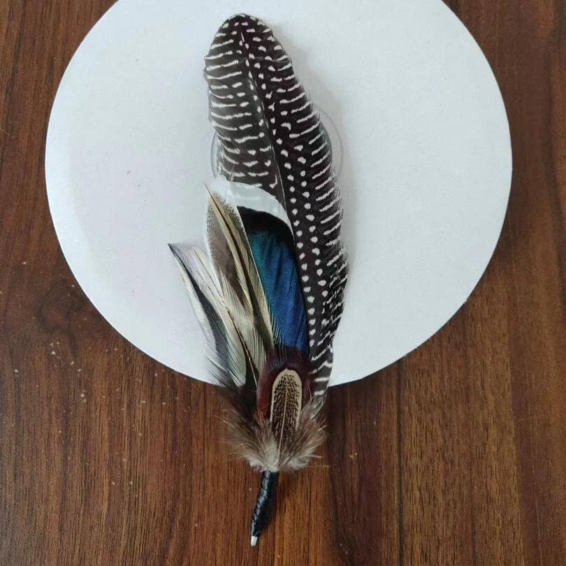 Willow Lane Hat Co. Feather Hat Accent - Durango - WLCR-DURO