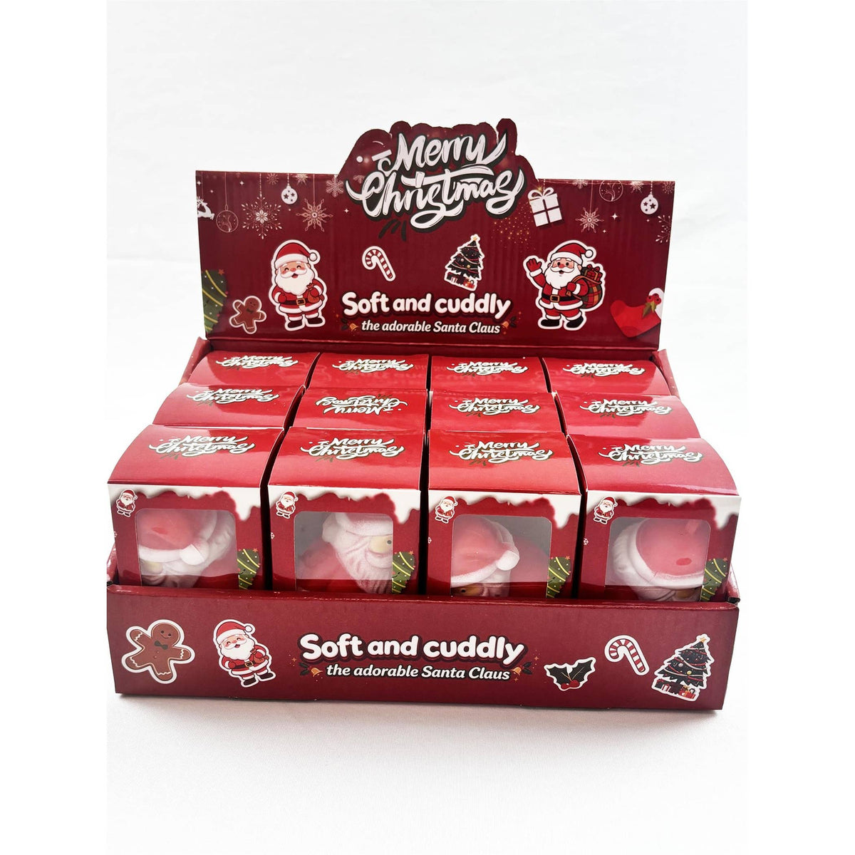 Love And Repeat Kids Christmas Santa And Snowman Squishy LRMLCT074 - view 10