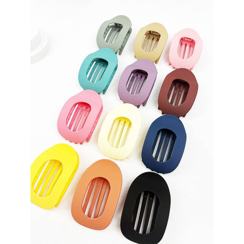 Love And Repeat Oval Flat Hair Claw Clip LRCL2850 - view 7