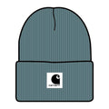 Carhartt Kids Youth Rubber Patch Watch Cap Beanie-CB9020-HV4 Hydro
