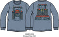 Carhartt Kids Boys Long-Sleeve Tractor T-Shirt - Windward Blue