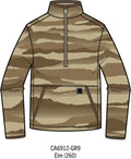 Carhartt Kids Boys Fleece Half-Zip Printed Sweatshirt - Elm