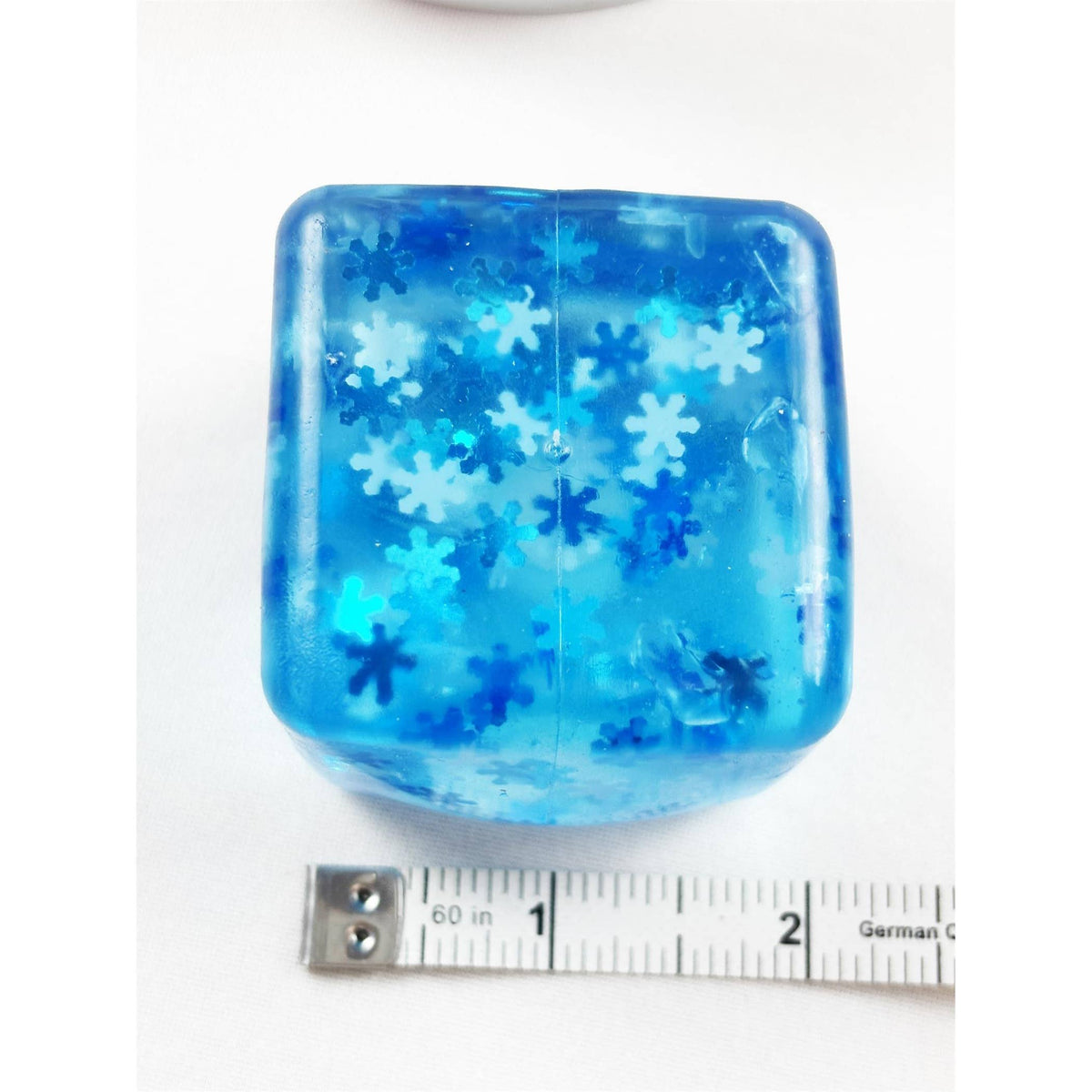 Love And Repeat Kids Snowflake Glitter Maltose Cube Squishy LRMLCT073 - view 7