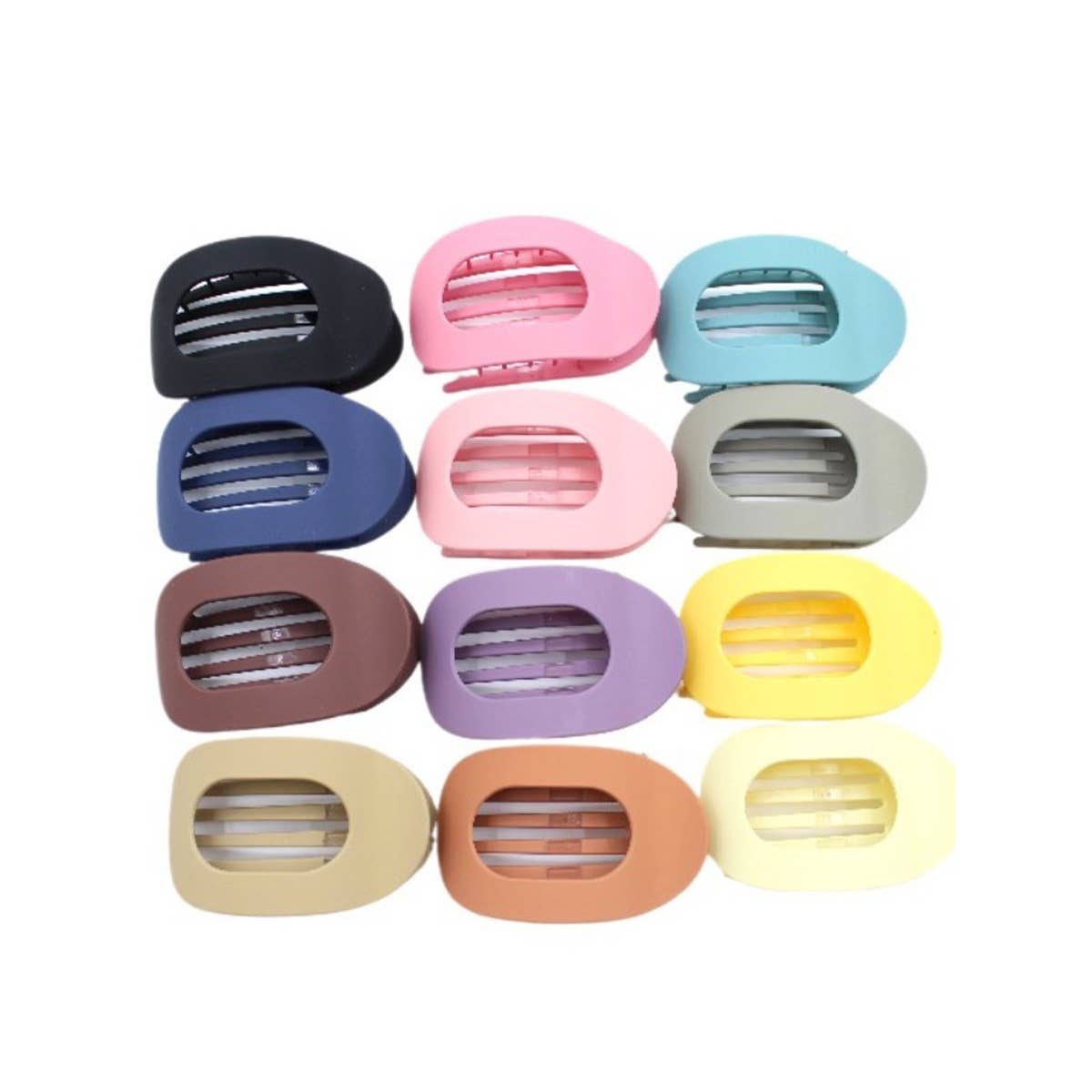 Love And Repeat Oval Flat Hair Claw Clip LRCL2850 - view 9