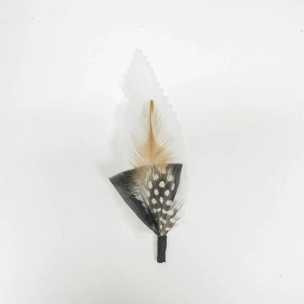 American Hat Makers  Feather Hat Accent Salty Black - 810071-BLK