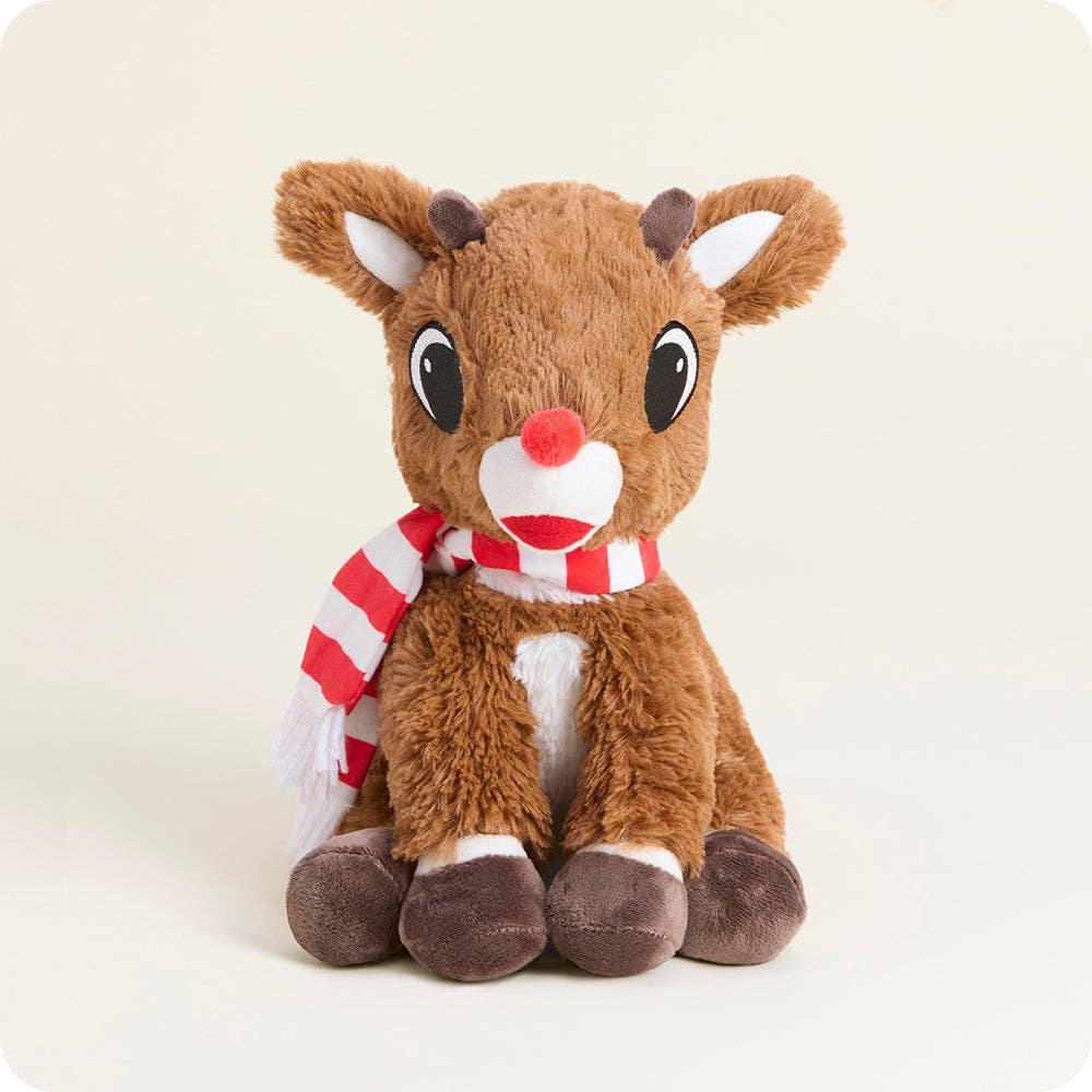 Warmies Rudolph With Scarf 13" Microwavable Plush