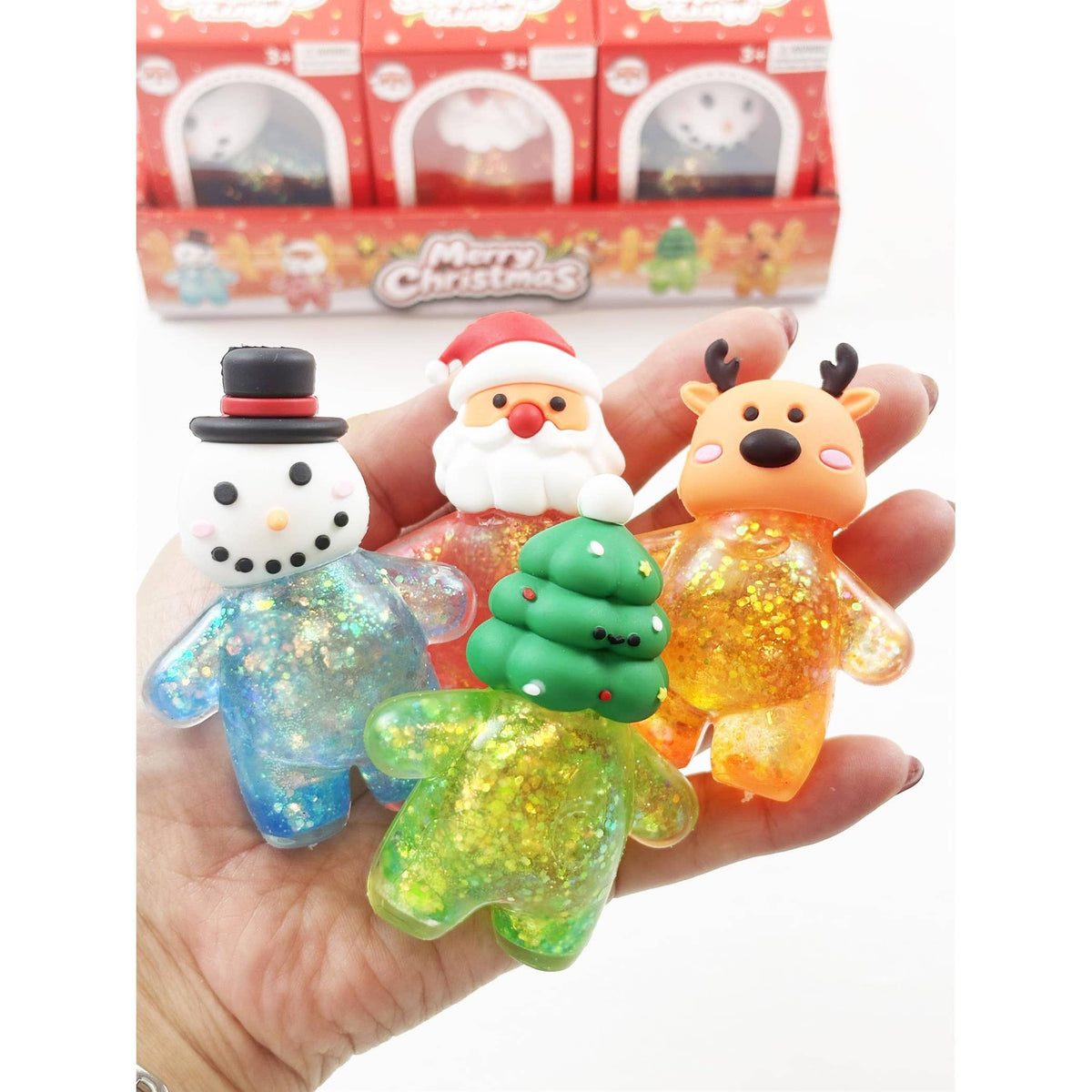 Love And Repeat Kids Christmas Character Glitter Maltose Squishy LRMLCT076 - view 2