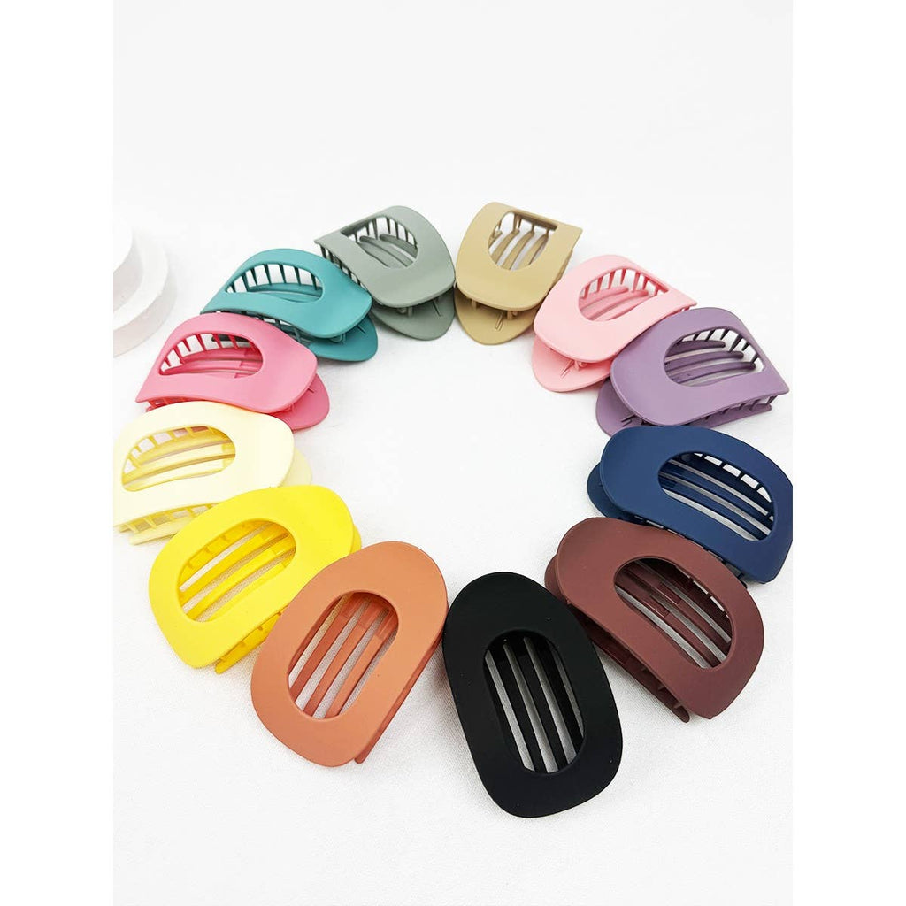 Love And Repeat Oval Flat Hair Claw Clip LRCL2850 - view 3