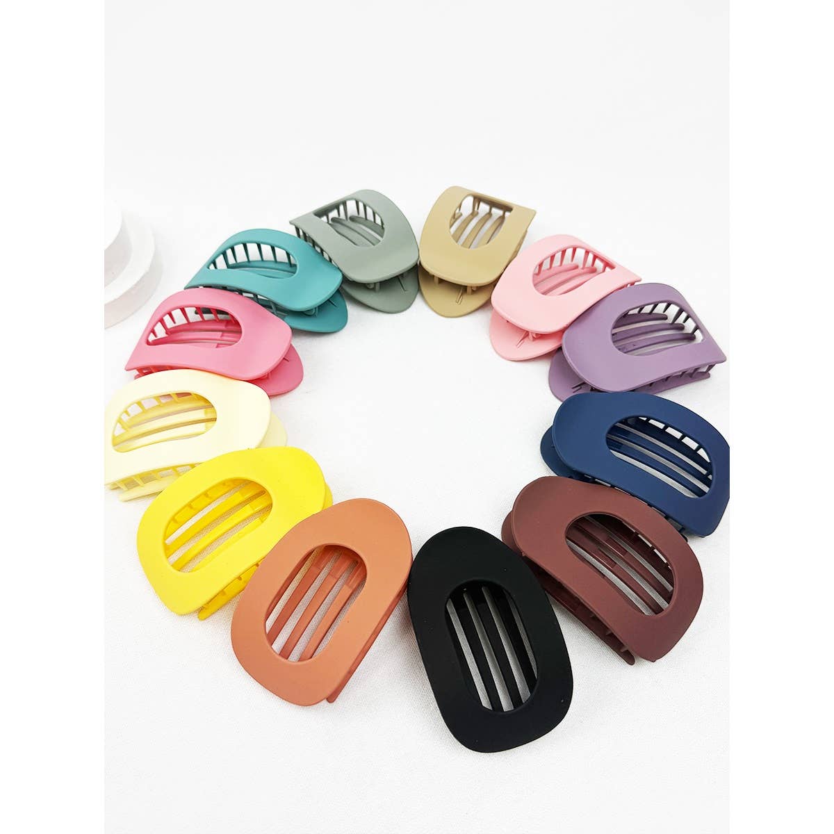 Love And Repeat Oval Flat Hair Claw Clip LRCL2850 - view 3
