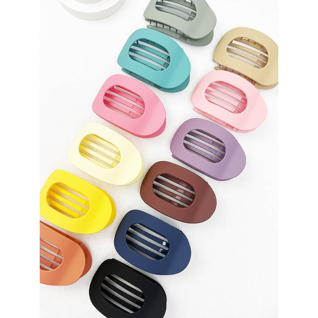 Love And Repeat Oval Flat Hair Claw Clip LRCL2850 - view 5
