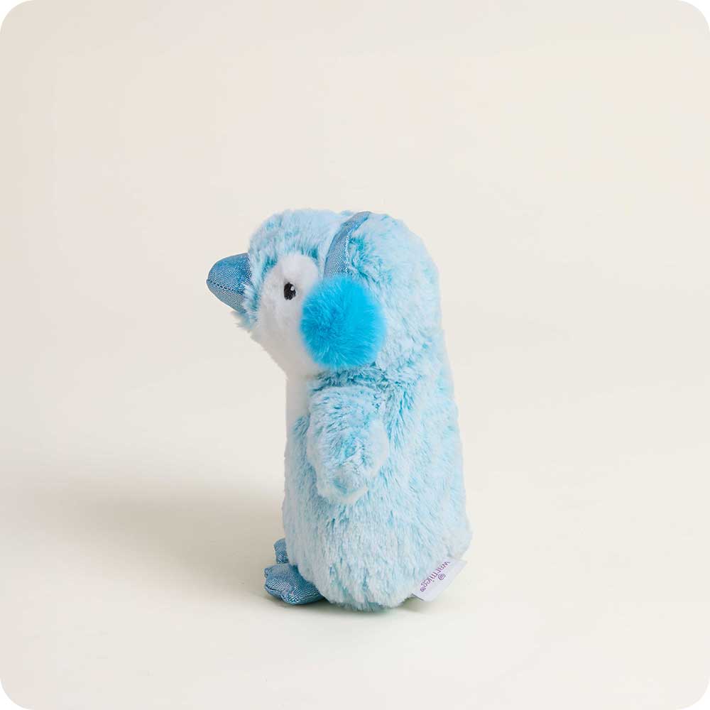 Warmies Junior Blue Winter Penguin 9" Microwavable Plush view 7