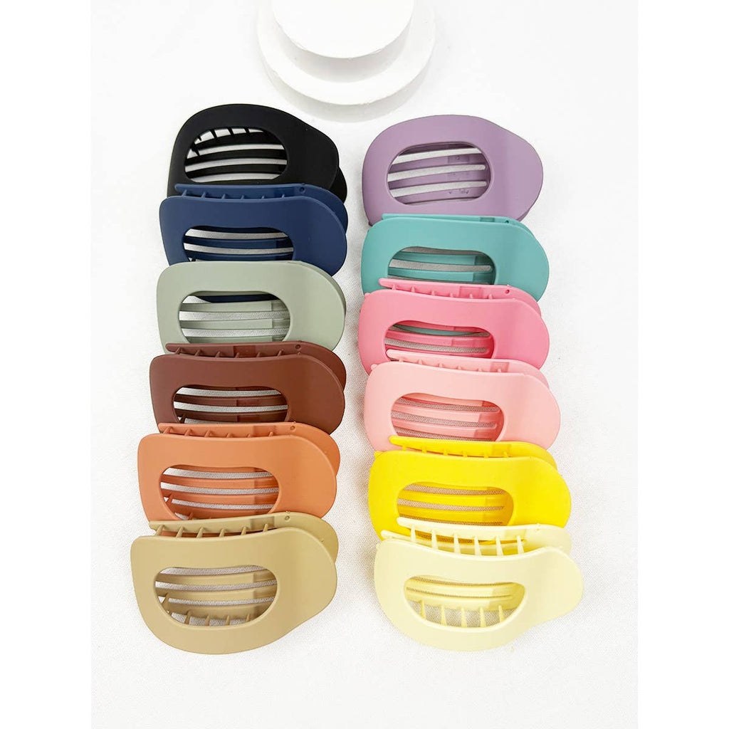 Love And Repeat Oval Flat Hair Claw Clip LRCL2850 - view 8