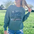 American Farm Company Womens Support Dairy Farmers Crewneck - WS06