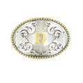 Nocona Oval Initial D Belt Buckle-37072-D