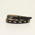 Twister Contrast Laced Hatband Black-0204601