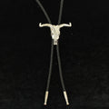 Double S Adult Longhorn Skull Bolo Tie-22101