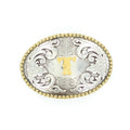 Nocona Oval Initial T Belt Buckle-37072-T