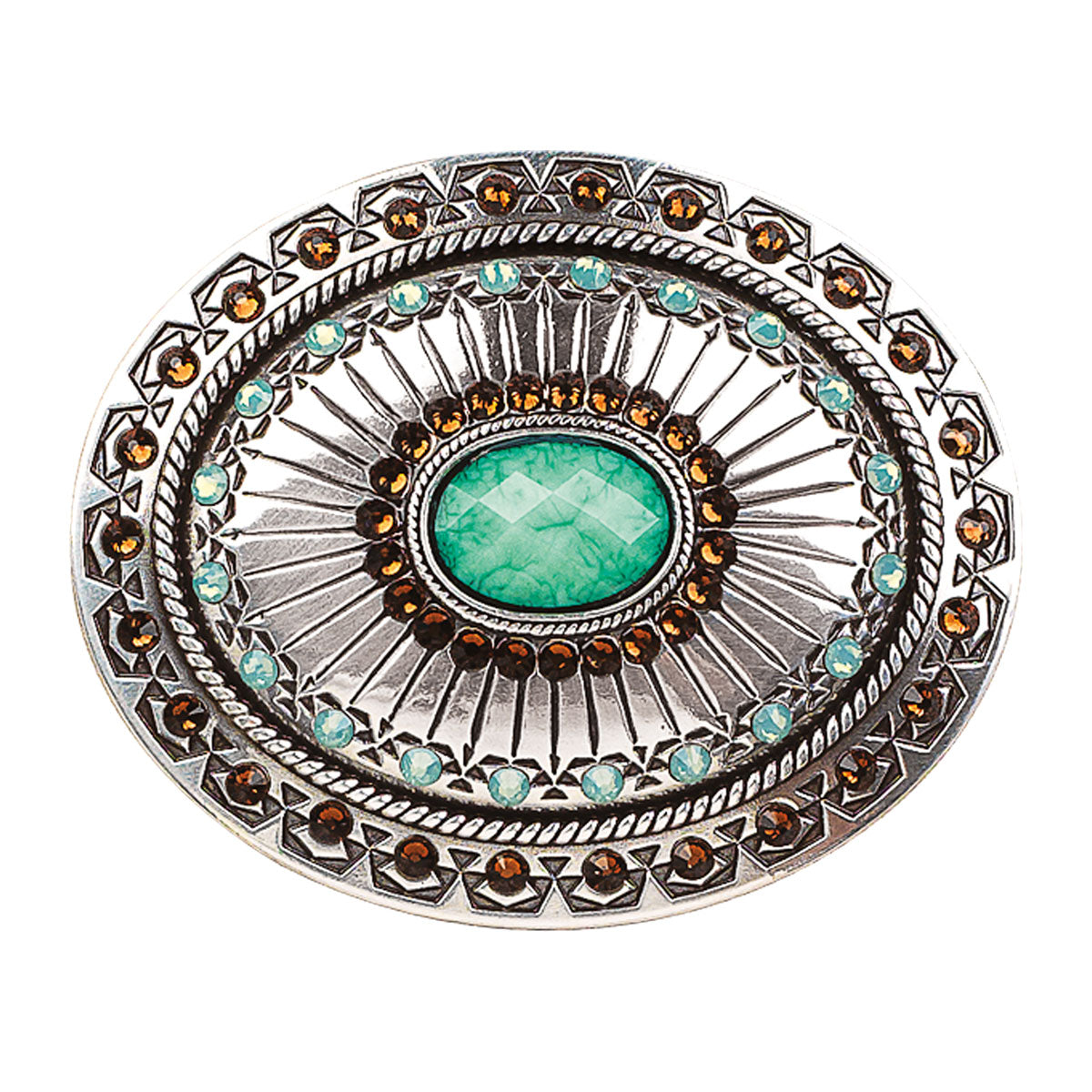 Blazzin Roxx Womens Tribal Stamp Buckle - 37975