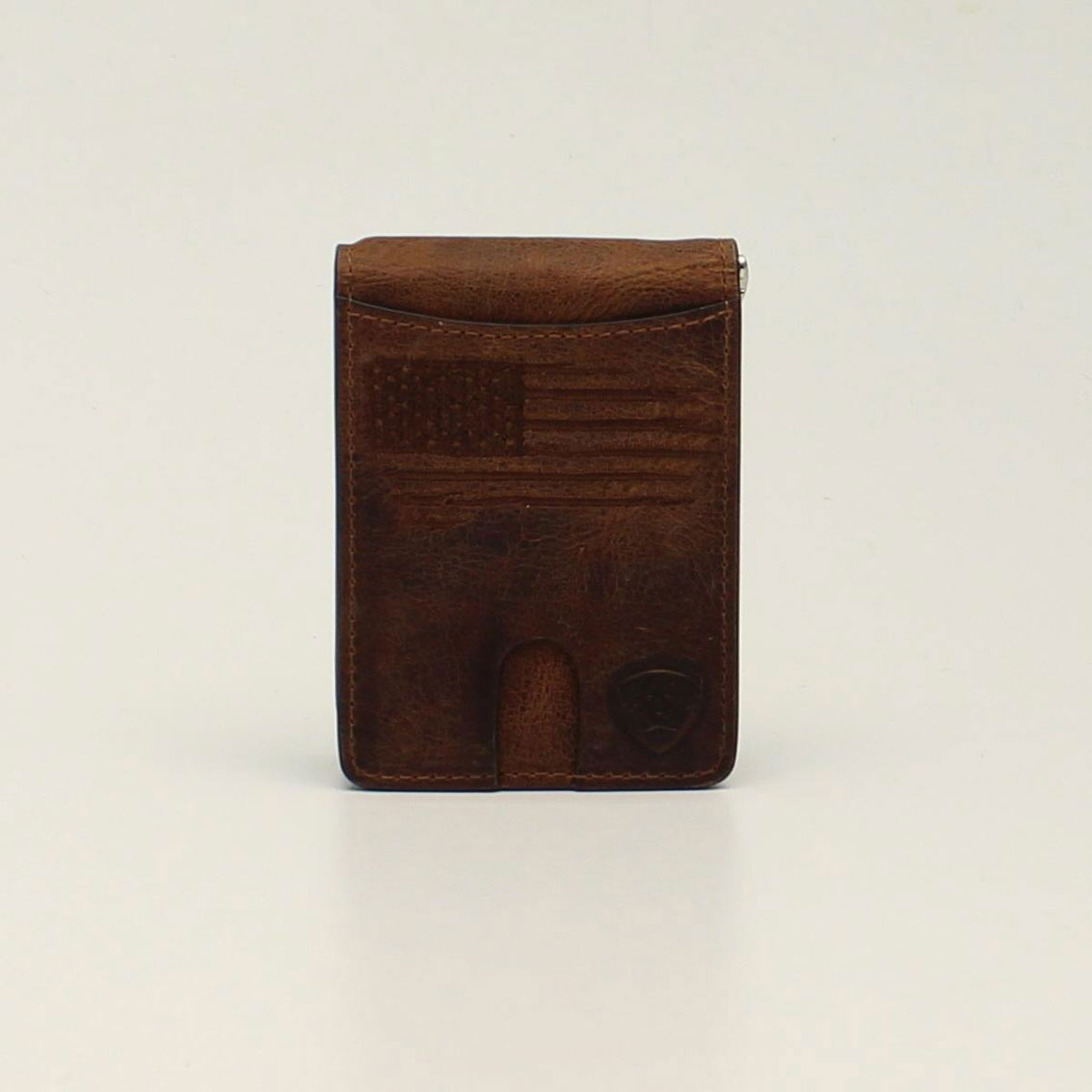 Ariat Money Clip Flag Lthr-A3546002
