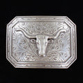 Ariat Buckle Ariat Rect Longhorn-A37008