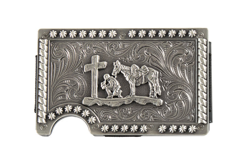 3D Mens Cowboy Prayer Smart Wallet - D250016936