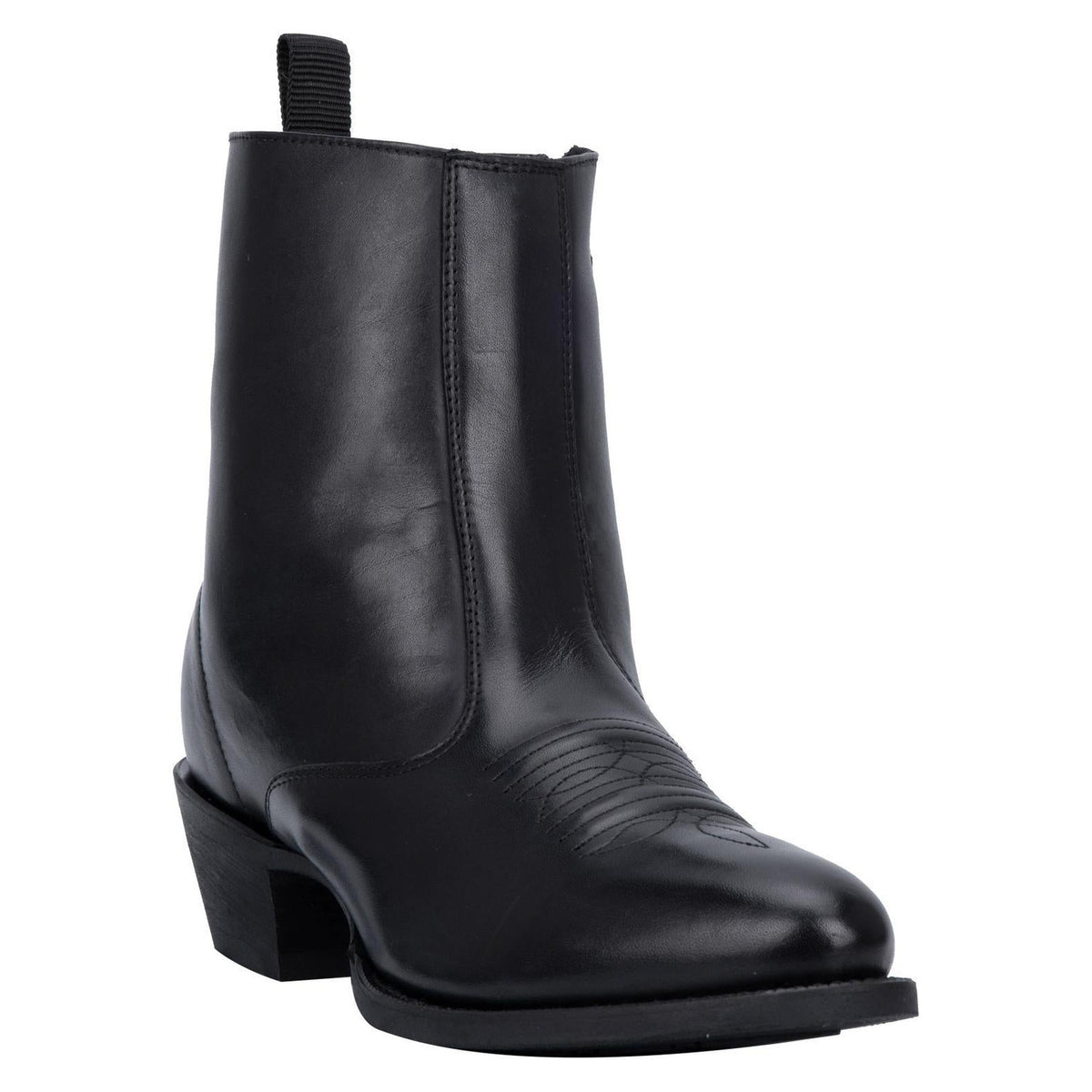 Laredo Mens Fletcher Leather Western Boot Black-62070