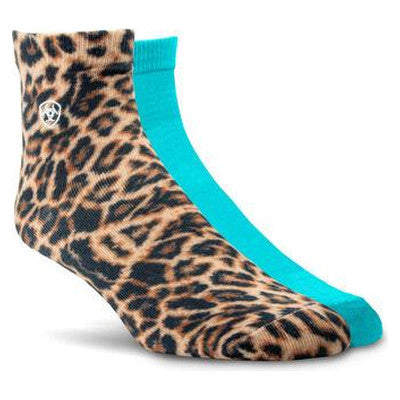 Ariat 2 Pack Wild Thing Ankle Qtr Cre-AR2535-603