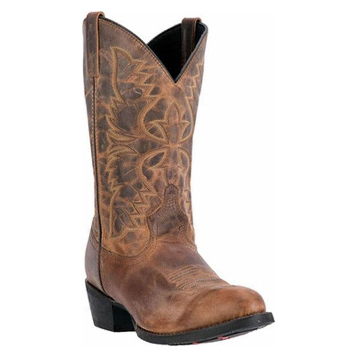Laredo Mens Birchwood Leather Western Boot Tan-68452