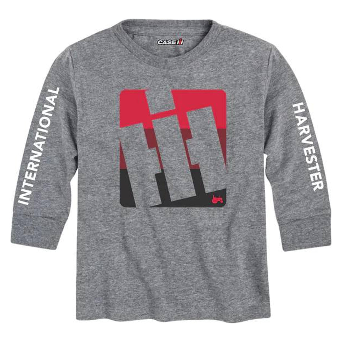 Country Casuals Case IH Toddler Banded Logo Long Sleeve Shirt - Kids