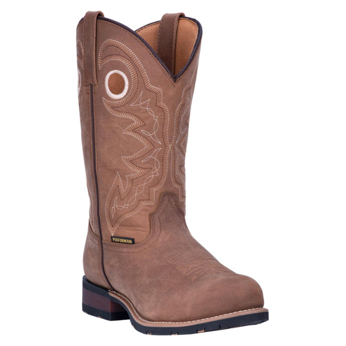 Laredo Mens Saguaro Safety Toe Western Work Boot-69524