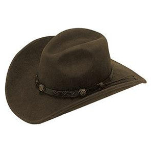 M and F Western Twister Dakota Crushable Brown - Mens