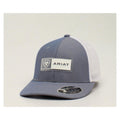 Ariat Mens Flexfit 110 Logo Patch Mesh Snapback Cap Light Blue-A300015313
