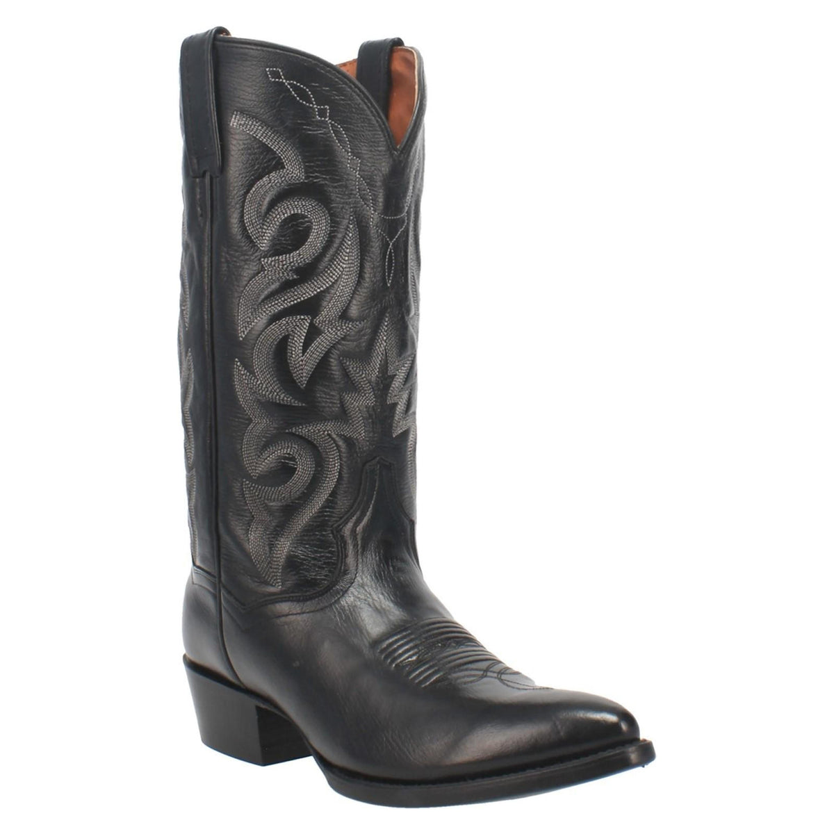 Dan Post Mens Milwaukee Western Cowboy Boot Black-DP2110ROS