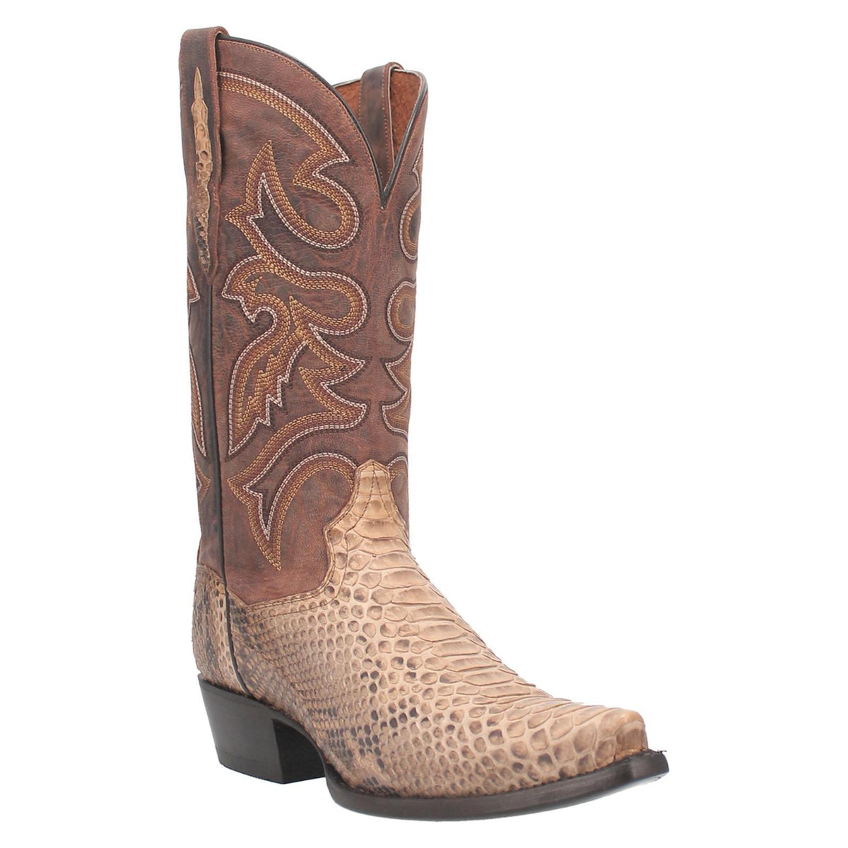 Dan Post Mens Sturgis Python Leather Western Boot-DP3058
