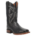 Dan Post Mens Alamosa Full Quill Ostrich Leather Western Boot Black-DP4873
