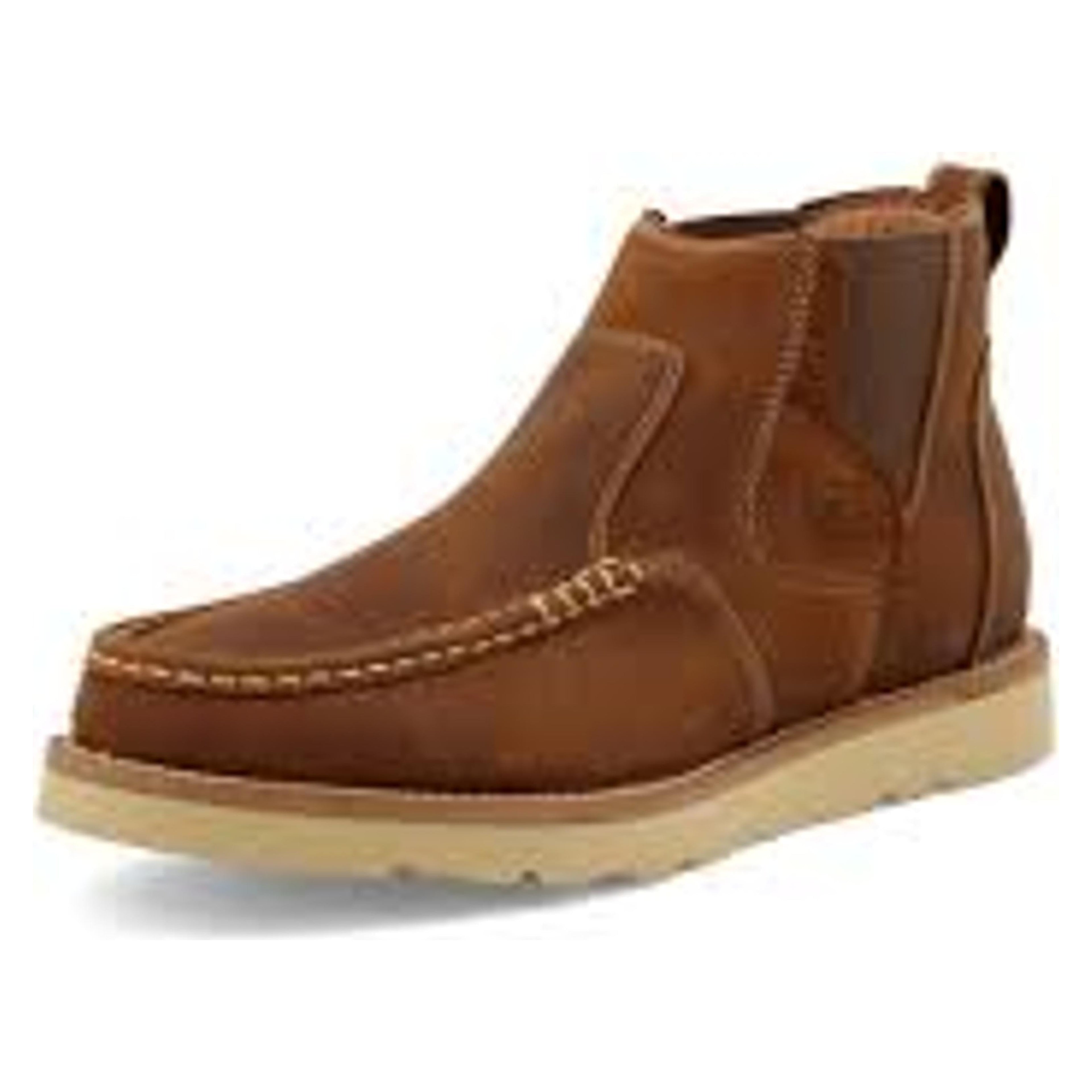 Twisted X Mens 4" Chelsea Wedge Sole | Mca0013 Leather Western Boot-MCA0013